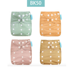 pañal de tela happy flute® talle Único + absorbente de bambú bk50