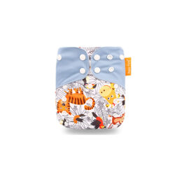 pañal de tela happy flute® talle Único + absorbente de bambú y