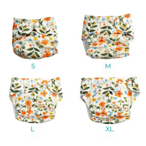 pañal de tela happy flute con absorbente de bambú